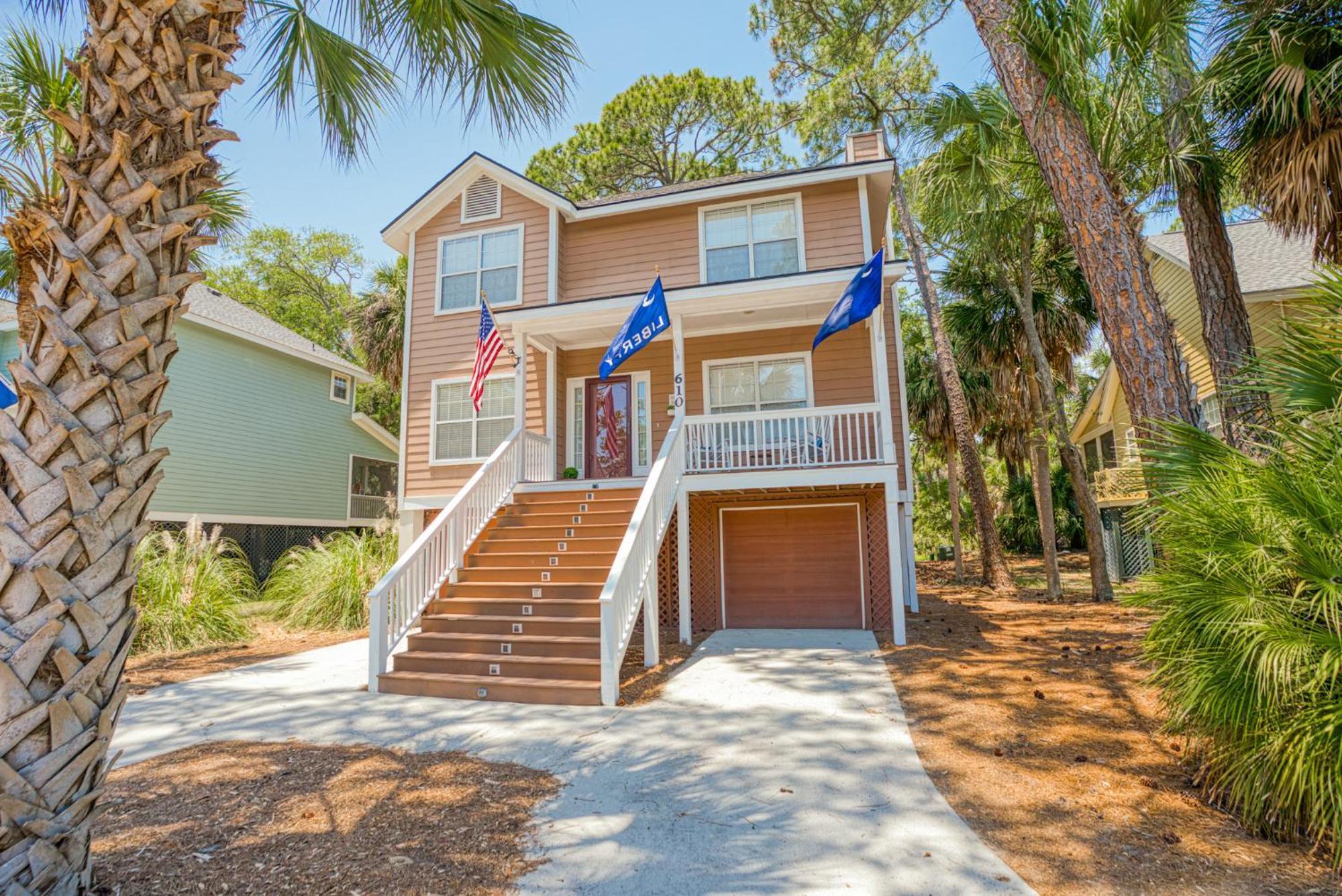 Three Bedrooms - Golf Cart And Amenity Cards Available Fripp Island Bagian luar foto